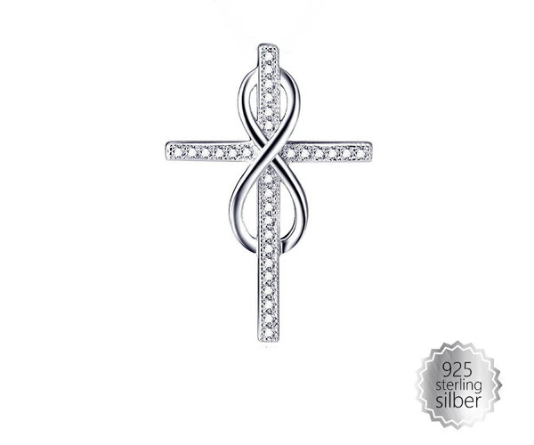 ANHÄNGER Infinity Wrapped Cross